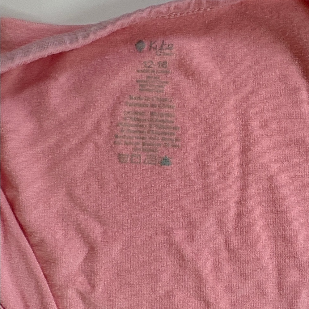 Kyte BABY footless sleeper size 12-18 months pink - Picture 3 of 5